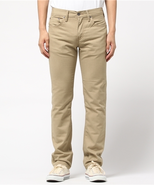 Levi's（リーバイス）の「511(T)-スリムフィット/ LEAD GREY MELANGE FLANNEL（デニムパンツ・メンズ・アイボリー・W30 L32/W29 L32/W33 L32/W31 L32/W32 L32/W28 L32/W34 L32）」の4枚目の写真