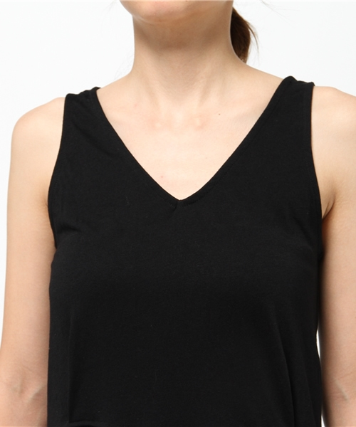 MOUSSY（マウジー）の「LACE COMBI LONG DRESS J（ワンピース・レディース・ブラック/オフホワイト・FREE）」の9枚目の写真