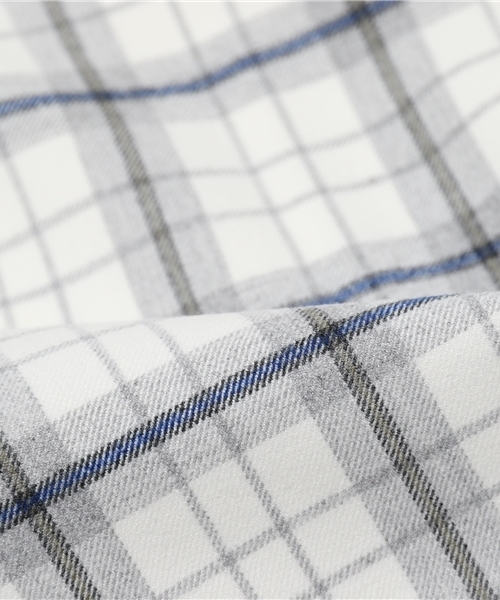 TRUDEA(トルディア)の「(日本製)チェックタイトスカート(スカート・レディース・ホワイト/ネイビー/グレー・SMALL/LARGE/MEDIUM)」の6枚目の写真