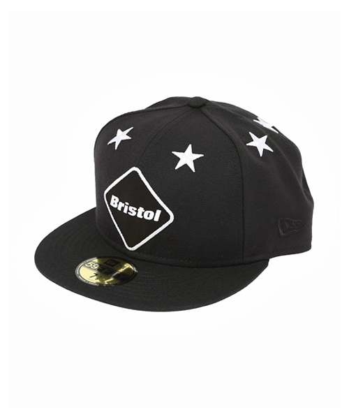 F C Real Bristol エフシーレアルブリストル の Newera Star Emblem 59fifty Cap キャップ Wear