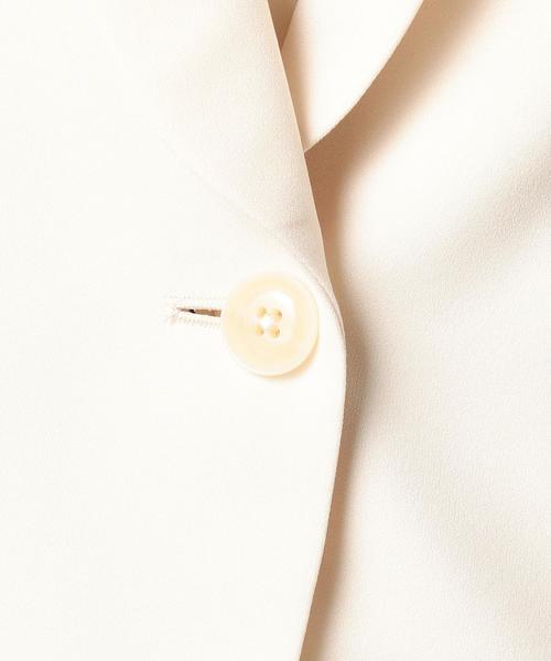 BEAUTY&YOUTH UNITED ARROWS（ビューティーアンドユースユナイテッドアローズ）の「BY ジョーゼット9分袖ジャケット ◆（テーラードジャケット・レディース・ブラック/ナチュラル/ネイビー・FREE）」の13枚目の写真