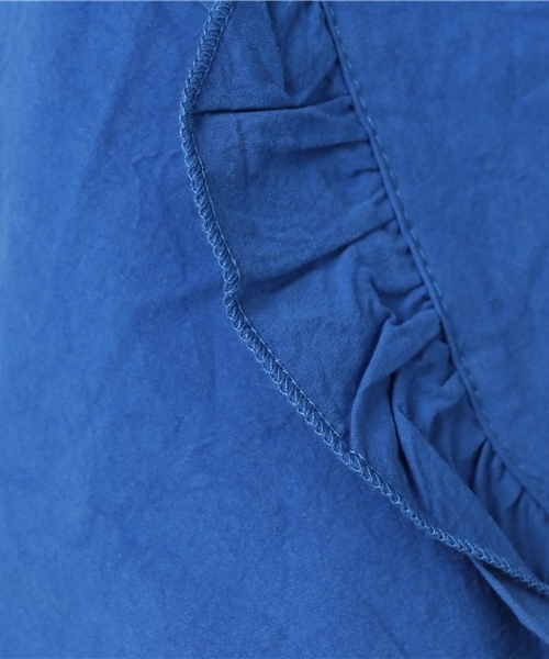 MERLOT（メルロー）の「フリルポケットフレアスカート2256（スカート・レディース・ブラック/ベージュ/ピンク/ブルー/モカ/マスタード/カーキ・FREE）」の16枚目の写真