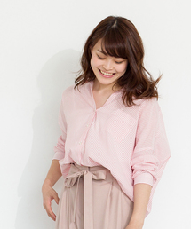 NATURAL BEAUTY BASIC | 【JJ 5月号掲載】綿モダールシルクシャツ(シャツ/ブラウス)