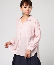NATURAL BEAUTY BASIC | 綿モダールシルクシャツ(シャツ/ブラウス)