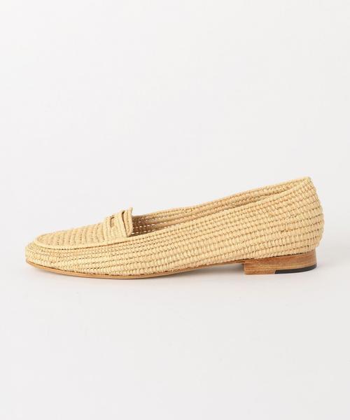 BEAUTY&YOUTH UNITED ARROWS(ビューティーアンドユースユナイテッドアローズ)の「<CHAUGAM>ラフィアローファー ◆(ローファー・レディース・ナチュラル・38/37/39/36)」の3枚目の写真