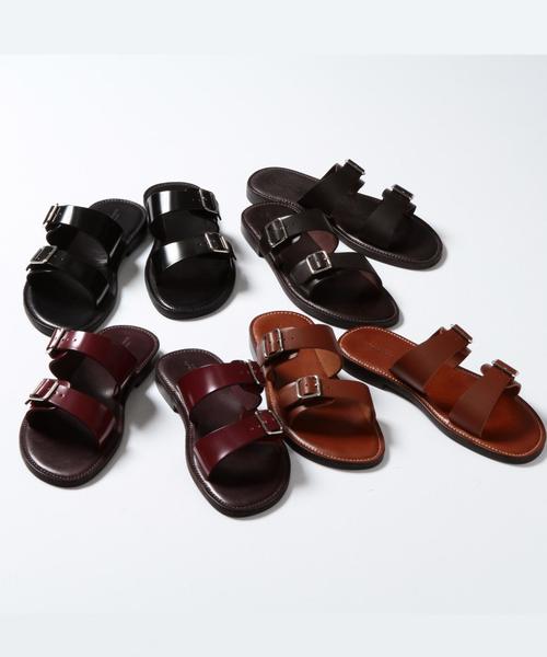 BEAUTY&YOUTH UNITED ARROWS(ビューティーアンドユースユナイテッドアローズ)の「BY ダブルストラップ サンダル ◆(サンダル・メンズ・ブラック/ブラウン/ダークブラウン/ワインレッド・8/7/10/9)」の14枚目の写真