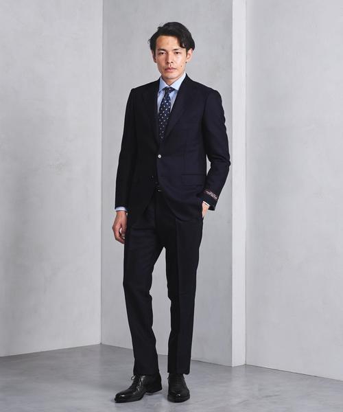 美品 Sovereign ソブリン セットアップ シアサッカー 濃紺 ネイビー 楽天市場】ファスナー（ブランドソブリン）（スーツ｜スーツ