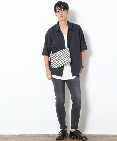 RAGEBLUE（レイジブルー）の「【縦横に伸びる】コーンミルズデニムスキニーパンツ/750640（デニムパンツ・メンズ・ブルー/グレー系その他/ライトブルー/ネイビー・MEDIUM/LARGE/X-SMALL/SMALL）」の5枚目の写真