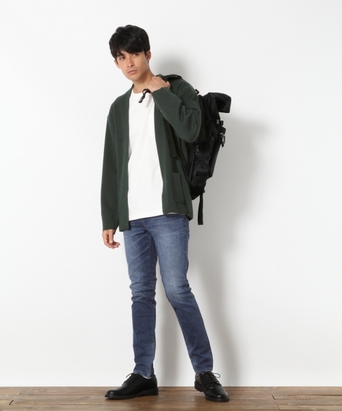 RAGEBLUE（レイジブルー）の「【縦横に伸びる】コーンミルズデニムスキニーパンツ/750640（デニムパンツ・メンズ・ブルー/グレー系その他/ライトブルー/ネイビー・MEDIUM/LARGE/X-SMALL/SMALL）」の16枚目の写真