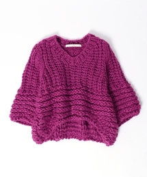 Khaju（カージュ）の「Khaju:クロシェルーズニット◇（ニット