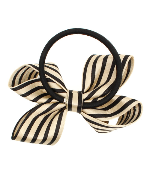 BEAUTY&YOUTH UNITED ARROWS（ビューティーアンドユースユナイテッドアローズ）の「BY MEDUSA’S HAIR リボンヘアゴム ◆（ヘアゴム・レディース・ブラック/その他1/その他2/ネイビー/その他3・フリー）」の6枚目の写真