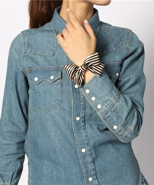 BEAUTY&YOUTH UNITED ARROWS（ビューティーアンドユースユナイテッドアローズ）の「BY MEDUSA’S HAIR リボンヘアゴム ◆（ヘアゴム・レディース・ブラック/その他1/その他2/ネイビー/その他3・フリー）」の8枚目の写真