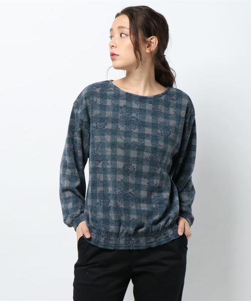 FINAL DECISION(ファイナルディシジョン)の「Final Decijion/ファイナルデシジョン ニットソーギャザープルオーバー(Tシャツ/カットソー・レディース・グレー/ネイビー/チャコール/キャメル・FREE)」の2枚目の写真