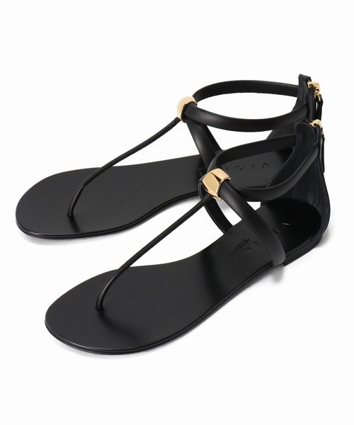 VICINI(ヴィッチーニ)の「・VICINI STRAP SANDAL(サンダル・レディース・ブラック・35/36/37/38/39)」の1枚目の写真