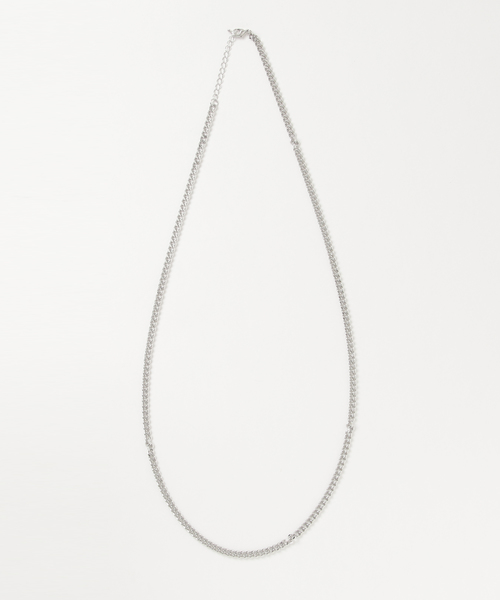 WEGO（ウィゴー）の「WEGO/ロングチェーンネックレス（ネックレス・メンズ・シルバー・FREE）」の3枚目の写真