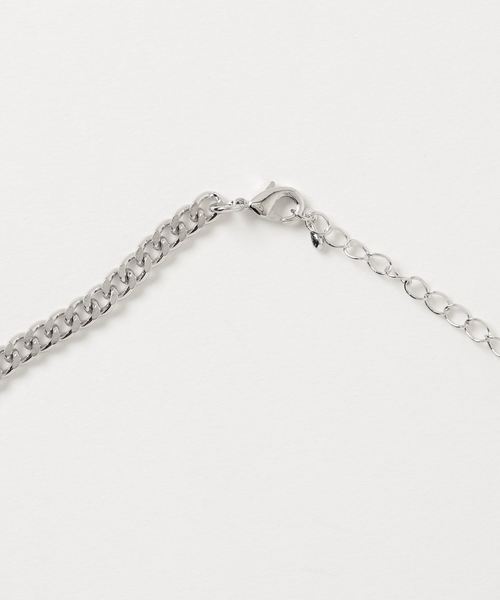 WEGO（ウィゴー）の「WEGO/ロングチェーンネックレス（ネックレス・メンズ・シルバー・FREE）」の2枚目の写真