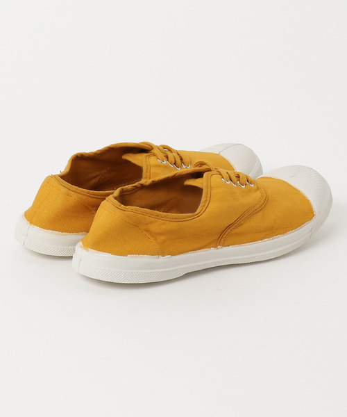 SLOBE IENA(スローブイエナ)の「BENSIMON TENNIS RACETS スニーカー(スニーカー・レディース・カーキ/イエロー・23.5cm/23cm/24.5cm/24cm)」の4枚目の写真