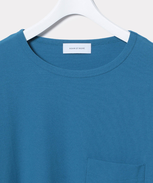 ADAM ET ROPE'（アダムエロペ）の「ADDICT コットン梨地Tシャツ（Tシャツ/カットソー・メンズ・ブラック/グレー/ブルー系その他4・M/L）」の11枚目の写真