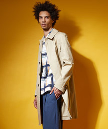 UNITED TOKYO | ライトギャバステンコート(ステンカラーコート)