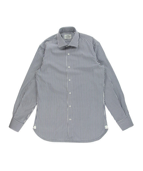 つんこです(*^^*)ユナイテッドアローズ　シャツ　ネイビー　ストライプ UNITED ARROWS（ユナイテッドアローズ）の「UA ネイビー