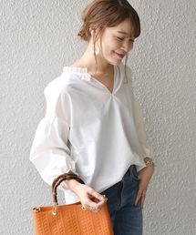 SHIPS | ギャザーブラウス◆(シャツ/ブラウス)