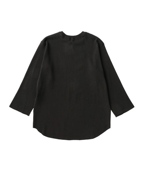 BEAUTY&YOUTH UNITED ARROWS（ビューティーアンドユースユナイテッドアローズ）の「BY サーマル クォータースリーブ カットソー ◆（Tシャツ/カットソー・メンズ・オフホワイト/ダークグレー/マスタード・SMALL/MEDIUM/LARGE/X-LARGE）」の5枚目の写真