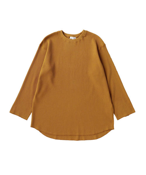 BEAUTY&YOUTH UNITED ARROWS（ビューティーアンドユースユナイテッドアローズ）の「BY サーマル クォータースリーブ カットソー ◆（Tシャツ/カットソー・メンズ・オフホワイト/ダークグレー/マスタード・SMALL/MEDIUM/LARGE/X-LARGE）」の7枚目の写真