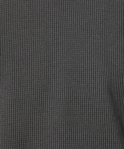 BEAUTY&YOUTH UNITED ARROWS（ビューティーアンドユースユナイテッドアローズ）の「BY サーマル クォータースリーブ カットソー ◆（Tシャツ/カットソー・メンズ・オフホワイト/ダークグレー/マスタード・SMALL/MEDIUM/LARGE/X-LARGE）」の15枚目の写真