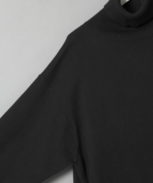 LOWRYS FARM(ローリーズファーム)の「14Gマキシタートルワンピース 808770(ワンピース・レディース・ブラック/ブルー系その他・FREE)」の5枚目の写真