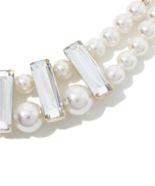 mystic（ミスティック）の「コネクトパールネックレス（ネックレス・レディース・オフホワイト・ﾌﾘ-）」の4枚目の写真