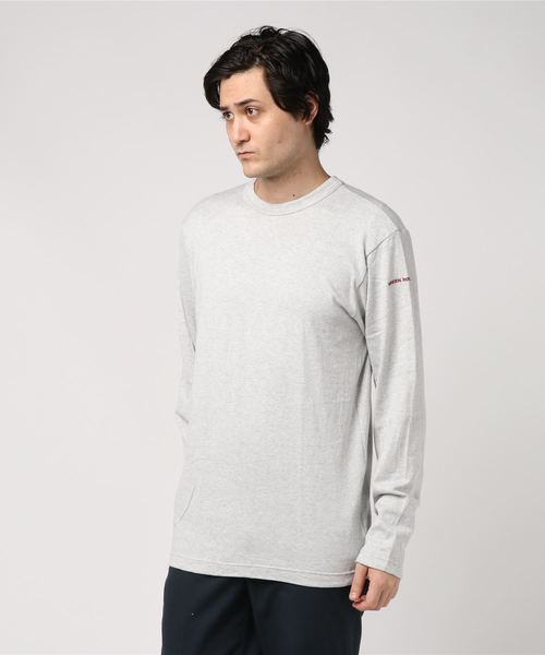 GREEN BOWL(グリーンボウル)の「GREEN BOWL Long Sleeve T-shirts/グリーンボウル ロング Tシャツ(Tシャツ/カットソー・メンズ・オートミール/グレー系その他・40/38)」の8枚目の写真