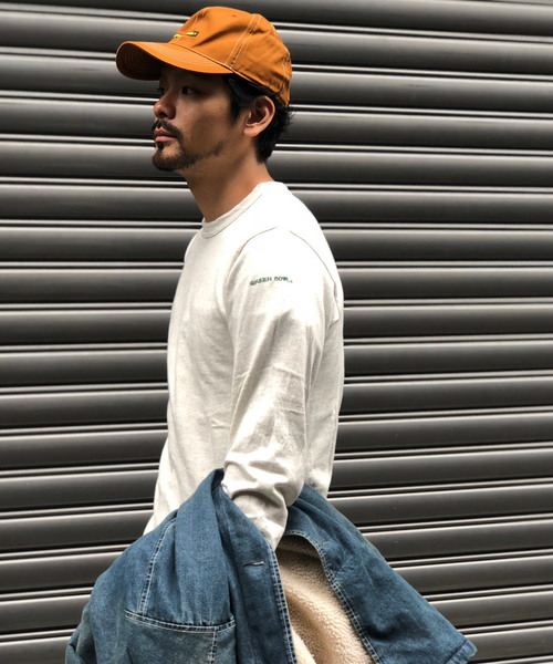 GREEN BOWL(グリーンボウル)の「GREEN BOWL Long Sleeve T-shirts/グリーンボウル ロング Tシャツ(Tシャツ/カットソー・メンズ・オートミール/グレー系その他・40/38)」の13枚目の写真