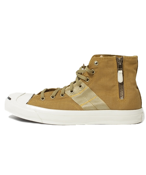 CONVERSE（コンバース）の「JACK PURCELL HS PORTAGE ML HI/ジャックパーセル HS ポーテージ ML HI（スニーカー・メンズ・ブラック/ベージュ・3.5/4/4.5/5/5.5/6/6.5/7/7.5/8/8.5/9/9.5/10.5）」の3枚目の写真