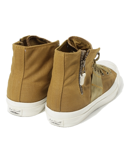 CONVERSE（コンバース）の「JACK PURCELL HS PORTAGE ML HI/ジャックパーセル HS ポーテージ ML HI（スニーカー・メンズ・ブラック/ベージュ・3.5/4/4.5/5/5.5/6/6.5/7/7.5/8/8.5/9/9.5/10.5）」の5枚目の写真