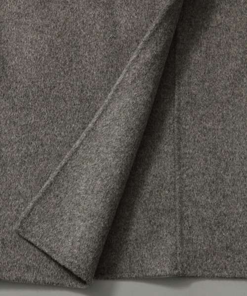 LOWRYS FARM（ローリーズファーム）の「Ｗフェイスパッチポケコート　816154（その他アウター・レディース・ブラウン/グレー・FREE）」の6枚目の写真