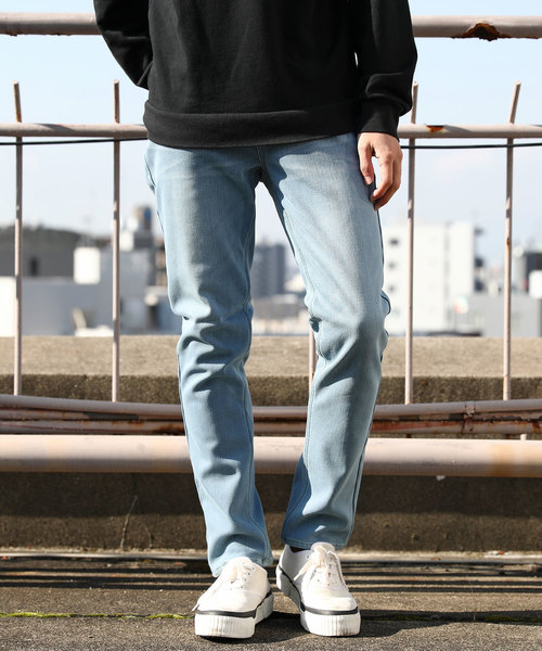 Ressaca(レサーカ)の「ストレッチフリーススキニーパンツ(その他パンツ・メンズ・ホワイト/ライトブルー/ブラック/ベージュ/チャコール/ブルー/ワンウォッシュ/カーキ/ネイビー・S/M/L/XL)」の14枚目の写真