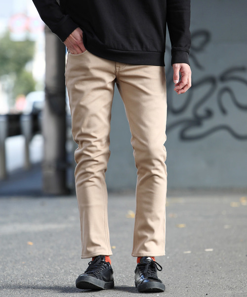 Ressaca(レサーカ)の「ストレッチフリーススキニーパンツ(その他パンツ・メンズ・ホワイト/ライトブルー/ブラック/ベージュ/チャコール/ブルー/ワンウォッシュ/カーキ/ネイビー・S/M/L/XL)」の16枚目の写真