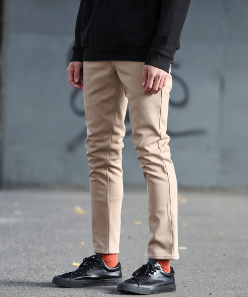 Ressaca(レサーカ)の「ストレッチフリーススキニーパンツ(その他パンツ・メンズ・ホワイト/ライトブルー/ブラック/ベージュ/チャコール/ブルー/ワンウォッシュ/カーキ/ネイビー・S/M/L/XL)」の17枚目の写真