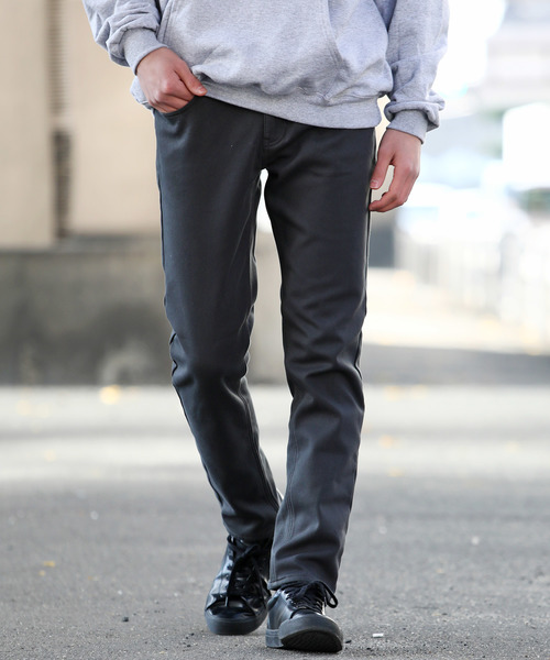 Ressaca(レサーカ)の「ストレッチフリーススキニーパンツ(その他パンツ・メンズ・ホワイト/ライトブルー/ブラック/ベージュ/チャコール/ブルー/ワンウォッシュ/カーキ/ネイビー・S/M/L/XL)」の20枚目の写真