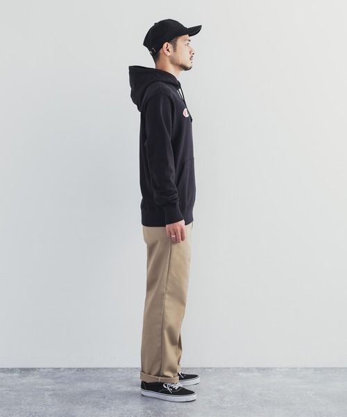 Champion（チャンピオン）の「Champion チャンピオン BASIC ロゴプリント スウェットパーカー C3-J117（パーカー・メンズ・ホワイト/ブラック/ネイビー/グレー/イエロー/マルーン/ロイヤルブルー/ヘザーチャコール/レッド・M/L/XL/XXL）」の22枚目の写真