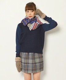 Khaju | Khaju:ウラケ×ニットプルオーバー□(ニット/セーター)