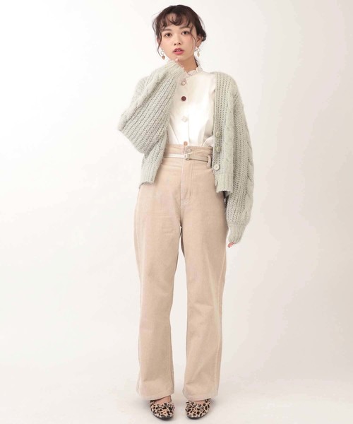 one after another NICE CLAUP（ワンアフターアナザーナイスクラップ）の「いろいろボタンブラウス（シャツ/ブラウス・レディース・オフホワイト/ライトベージュ/モカ/ピンク系その他・FREE）」の6枚目の写真