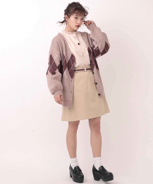 one after another NICE CLAUP（ワンアフターアナザーナイスクラップ）の「いろいろボタンブラウス（シャツ/ブラウス・レディース・オフホワイト/ライトベージュ/モカ/ピンク系その他・FREE）」の8枚目の写真