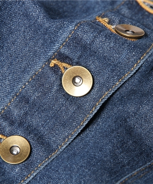 WEGO（ウィゴー）の「WEGO/デニムAラインスカート（デニムスカート・レディース・インディゴブルー/ダークインディゴブルー・FREE）」の8枚目の写真