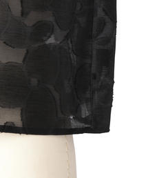 Drawer（ドゥロワー）の「Drawer フラワージャカードブラウス