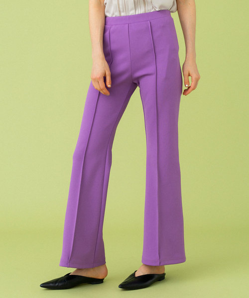 UNITED TOKYO（ユナイテッドトウキョウ）の「プレスベルボトムパンツ（その他パンツ・レディース・ブラック/ブラウン/ラベンダー・1）」の3枚目の写真