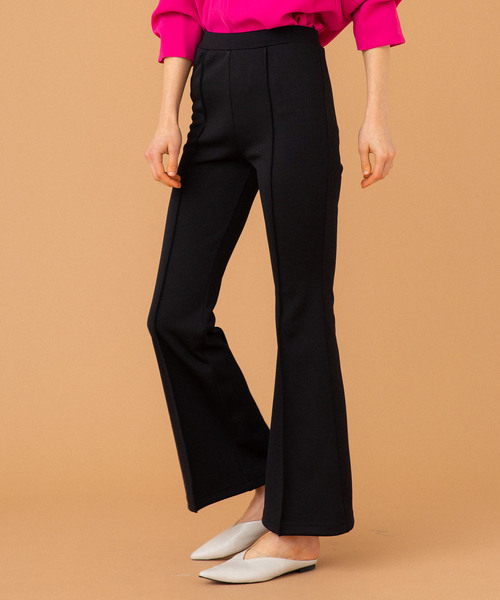 UNITED TOKYO（ユナイテッドトウキョウ）の「プレスベルボトムパンツ（その他パンツ・レディース・ブラック/ブラウン/ラベンダー・1）」の2枚目の写真