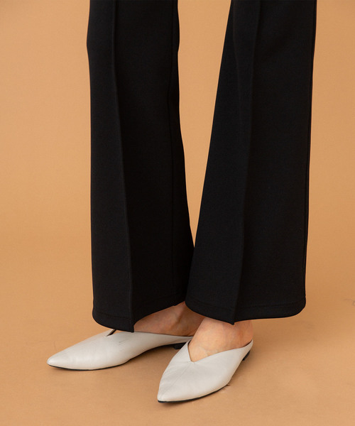 UNITED TOKYO（ユナイテッドトウキョウ）の「プレスベルボトムパンツ（その他パンツ・レディース・ブラック/ブラウン/ラベンダー・1）」の6枚目の写真