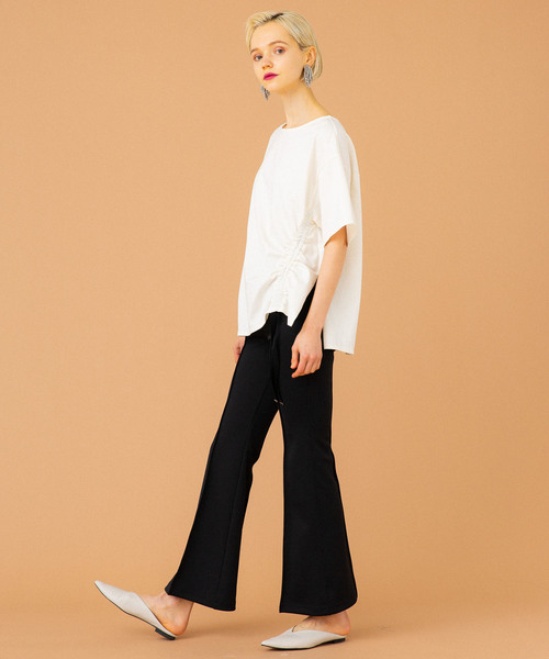 UNITED TOKYO（ユナイテッドトウキョウ）の「プレスベルボトムパンツ（その他パンツ・レディース・ブラック/ブラウン/ラベンダー・1）」の11枚目の写真