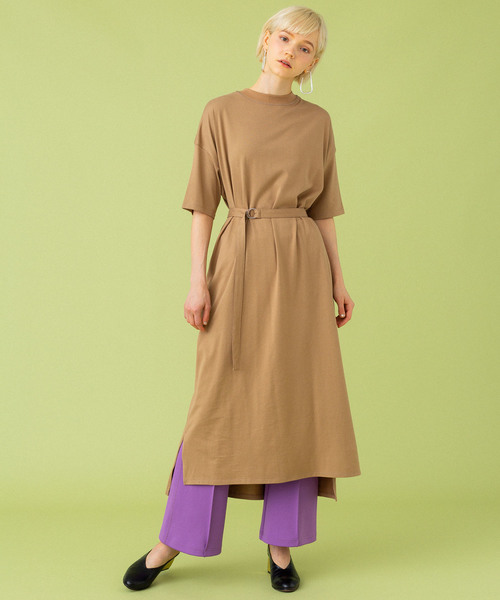 UNITED TOKYO（ユナイテッドトウキョウ）の「プレスベルボトムパンツ（その他パンツ・レディース・ブラック/ブラウン/ラベンダー・1）」の20枚目の写真